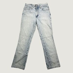 Mavi Jeans Womens 28 Light Blue Kate Bootcut Low Rise Zip Fly 100% Cotton Denim